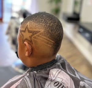 Rob's Barbershop client and haircut 31