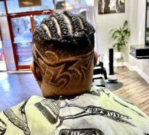 Rob's Barbershop client and haircut 19